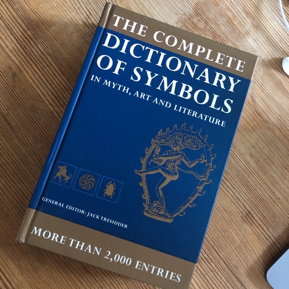 THE COMPLETE DICTIONARY OF SYMBOLS HARDCOVER - Picture 1 of 4